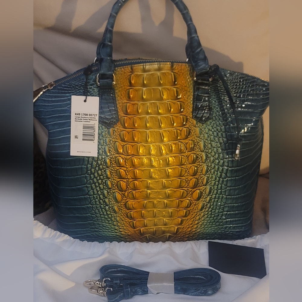 BRAHMIN NWT LARGE SATCHEL